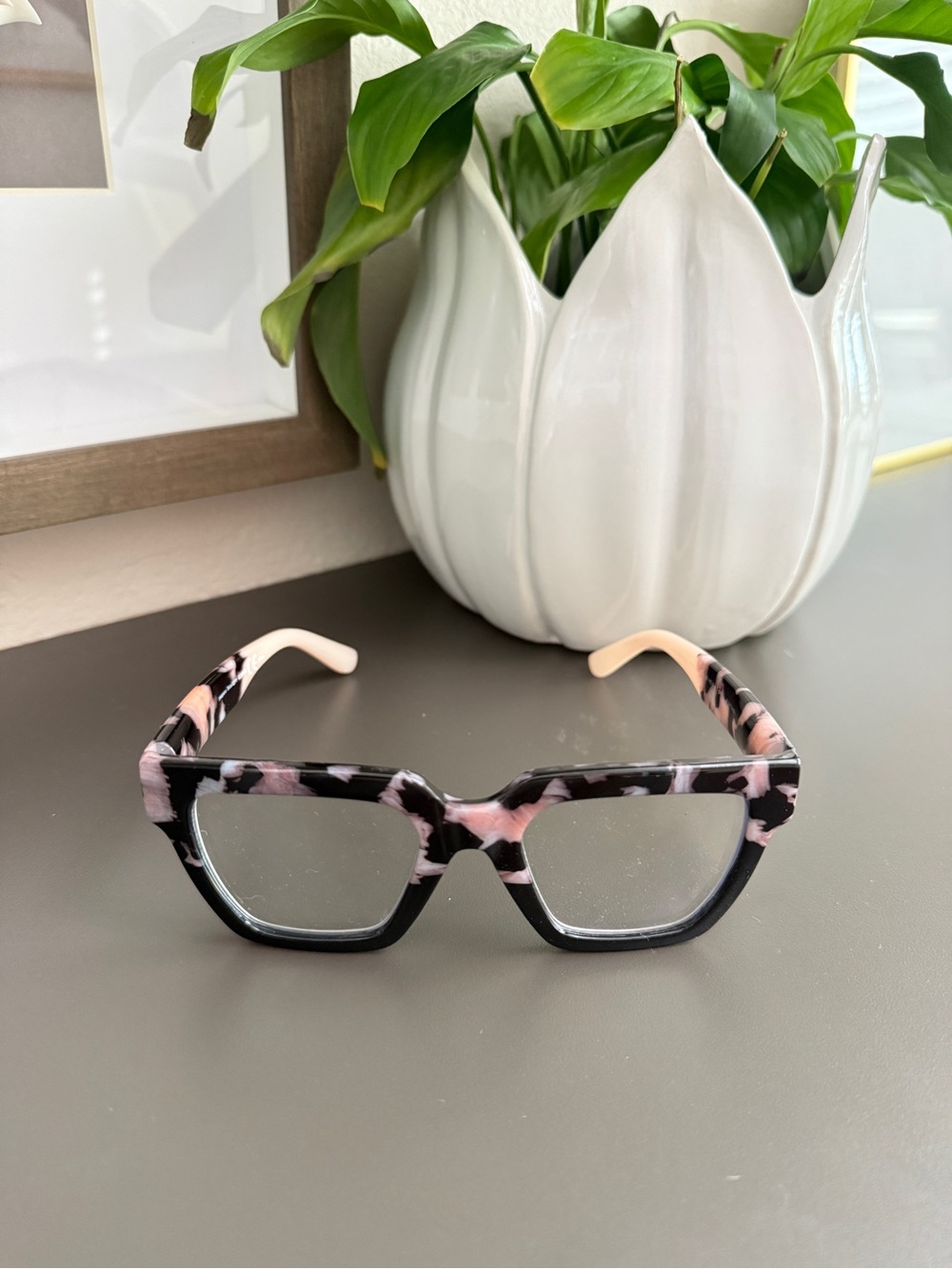Peepers Pink & Black Marble 1.50 Progressive Frames